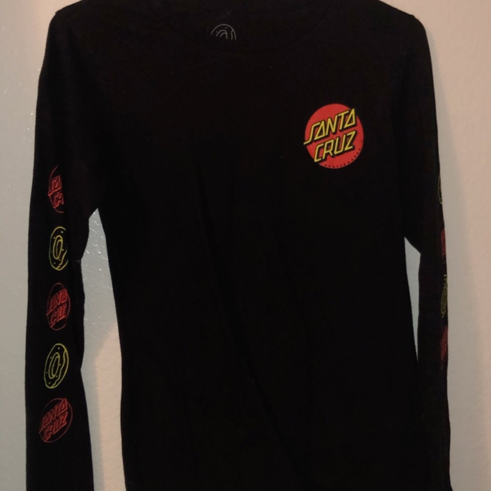 Odd Future ft santa cruz  black t-shirt